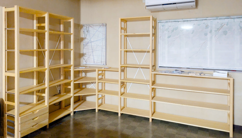 はじめてのikikukka | 無垢の木のシステム家具
